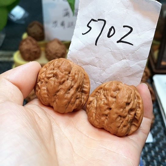 文玩核桃把件36延庆蛙5702