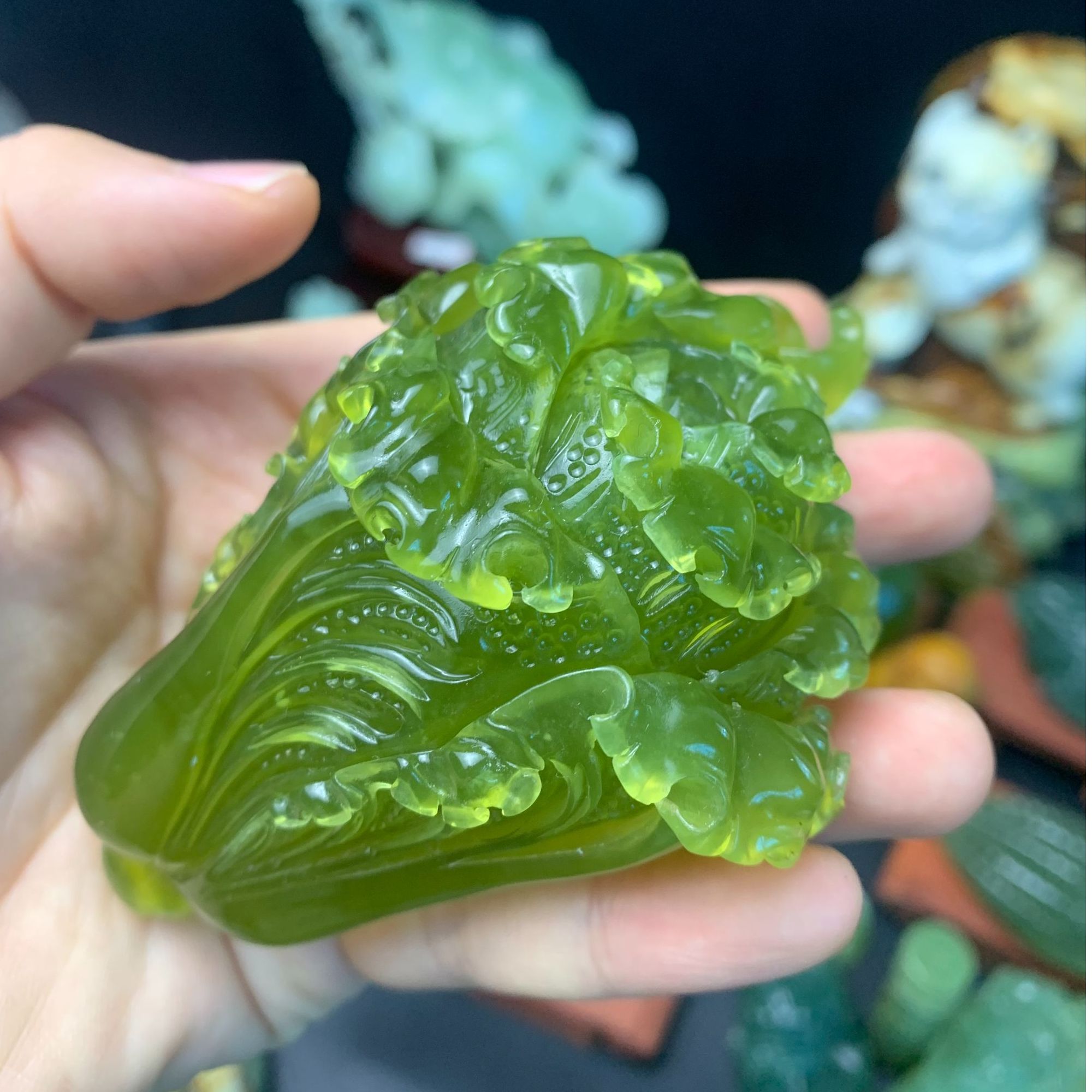 辽宁岫岩岫玉原产地白菜手把