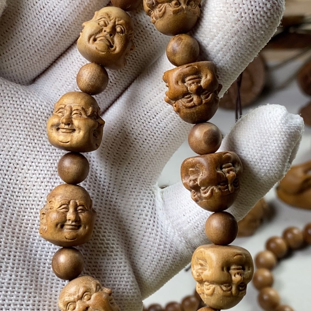 檀香木印度迈索尔老山檀喜怒哀乐瑕疵