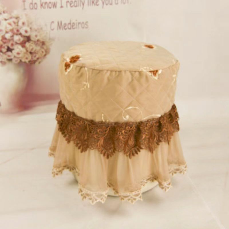 家用凳子套加厚垫小圆方墩圆皮保护套墩凳子套罩坐套圆墩子防滑