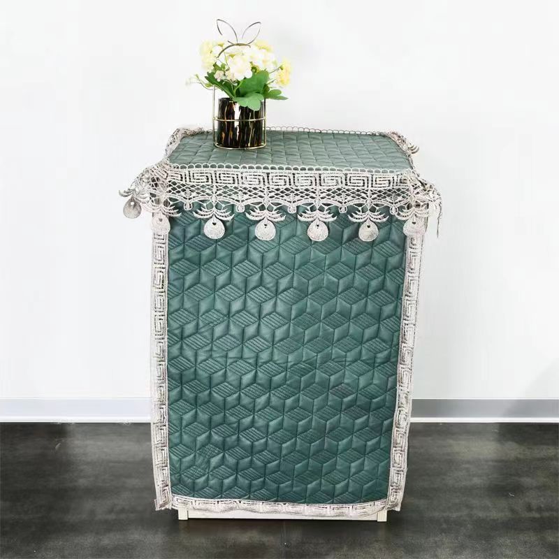 欧式保险柜罩套家用置物架防尘罩鞋架布艺遮挡装饰套保险箱罩定制