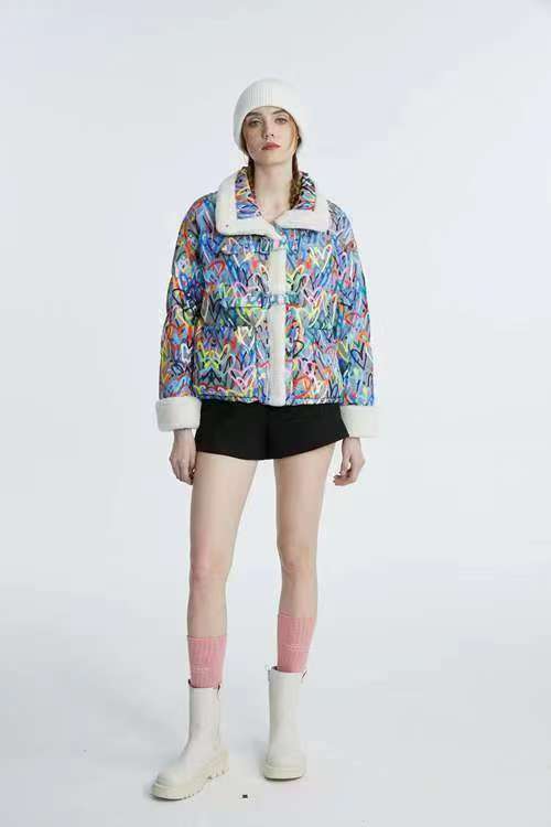 水淼冬季新款羽绒服9427