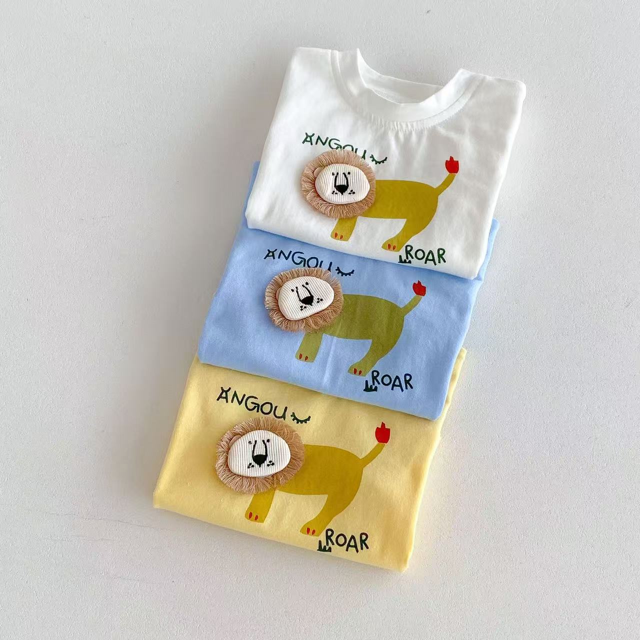 【直播过款专用链接，勿拍】婴童T恤裤子套装休闲婴儿印花卡通纯棉