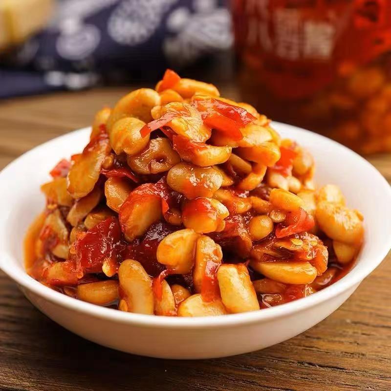 湖南常德刘一瑶豌豆酱传统手工工艺制作可炒肉