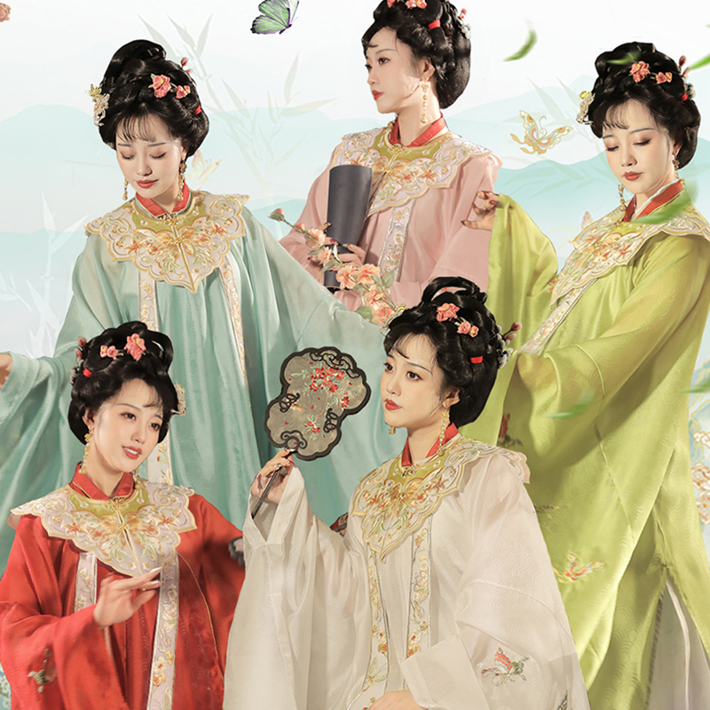 听月小筑【姑苏春事】原创女春夏晚明风明制马面裙国风改良汉服