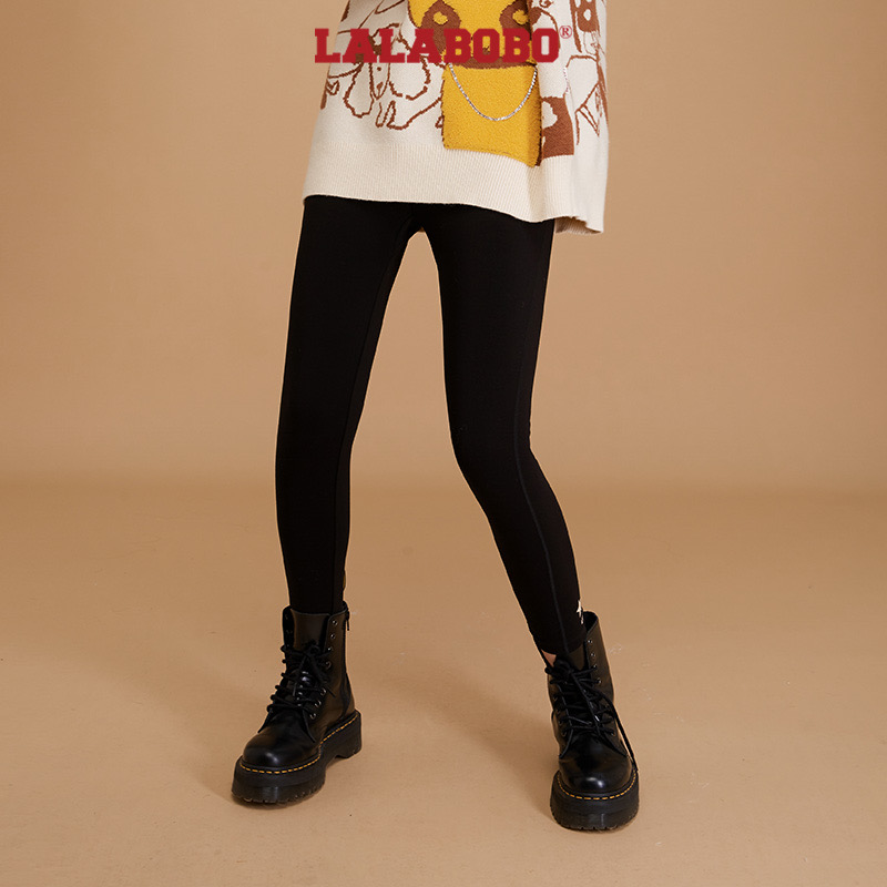 郑州（不退不换）LABO简约高腰显瘦修身打底裤女|L21C-WXZC32