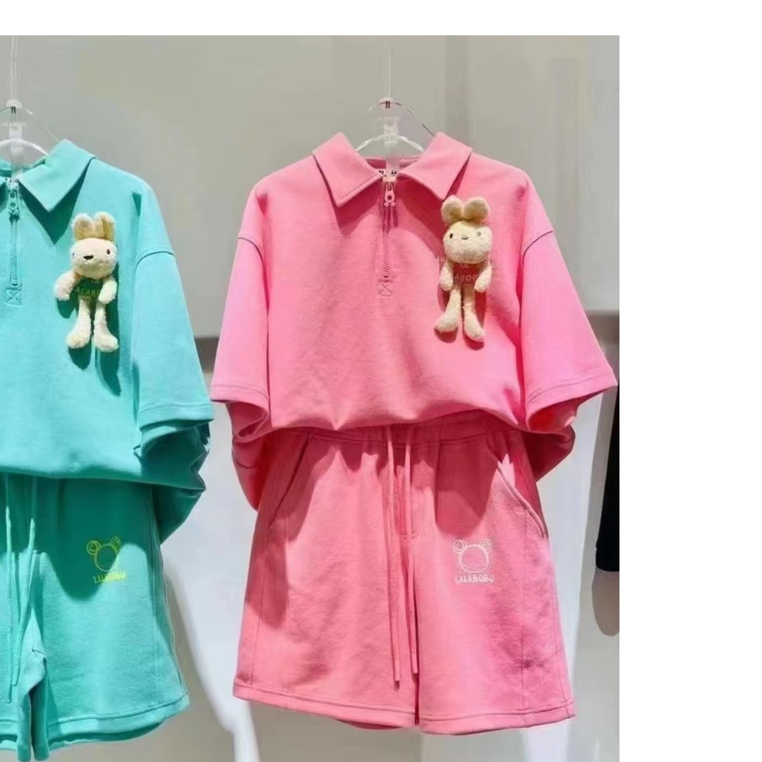 杭州LALABOBO 时尚秋季新品宽松直筒休闲裤运动短裤|LBBC-WXZD16