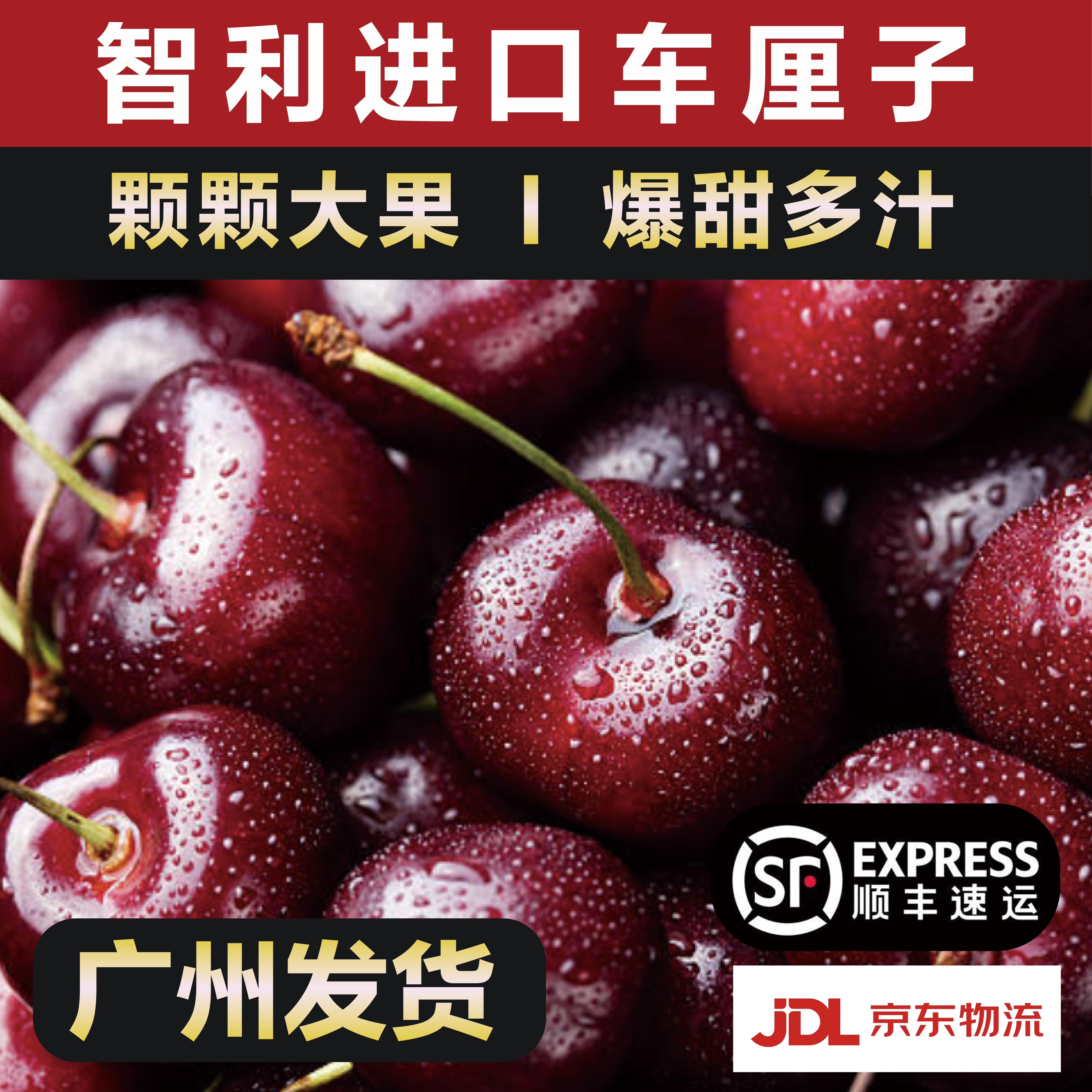 【超级福袋】智利车厘子桑缇娜新鲜进口水果1J100克