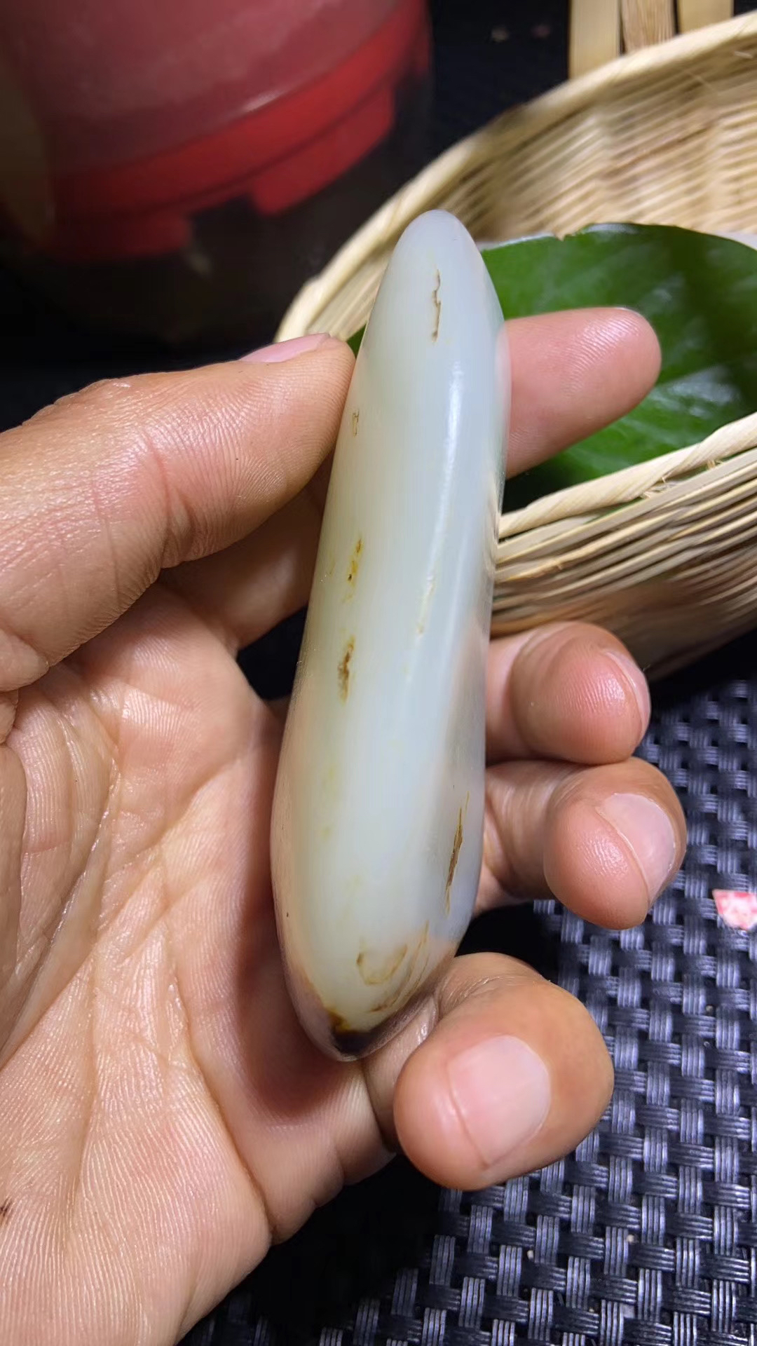 新疆和田手把原石