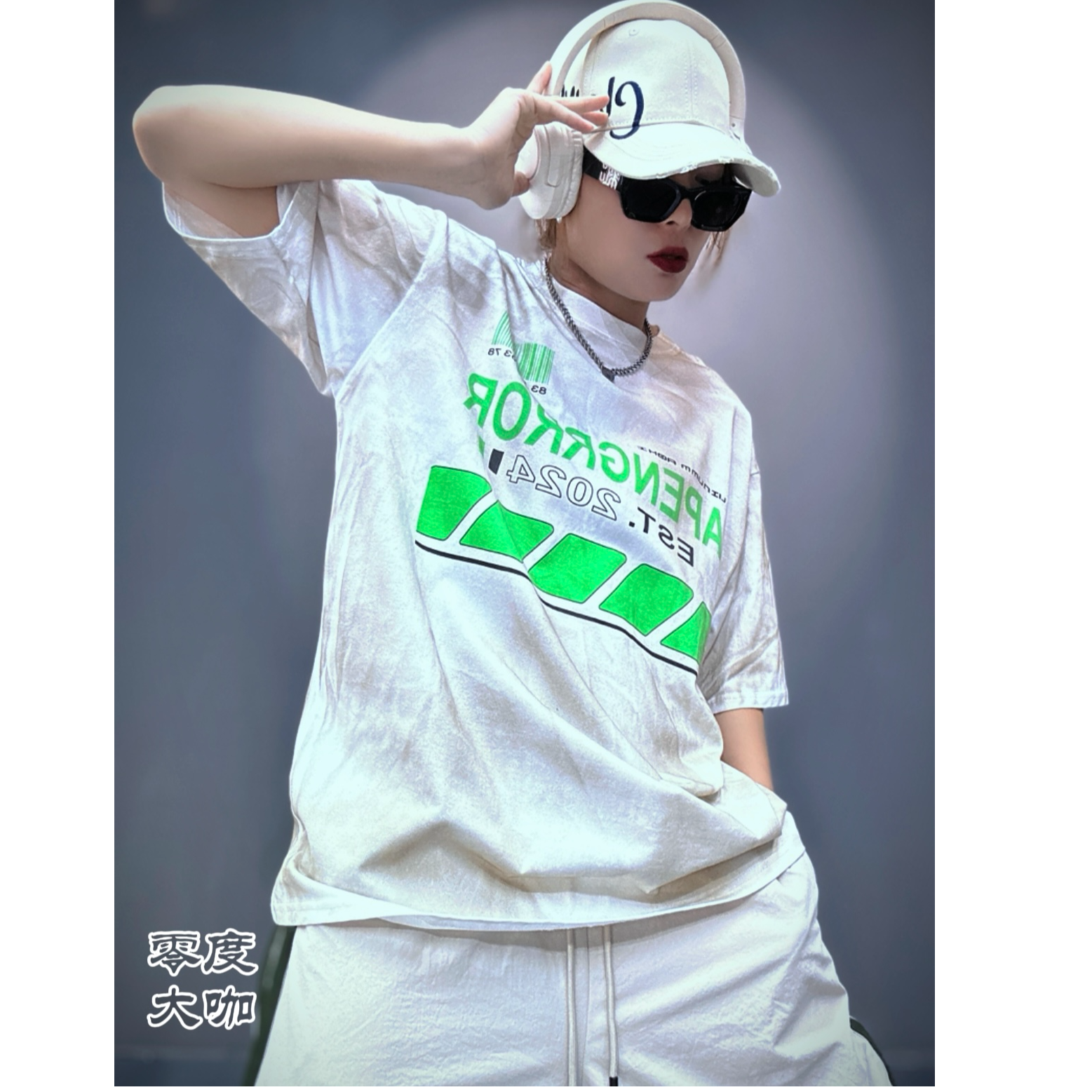 808时尚休闲T恤 蜡染工艺 脏脏T恤