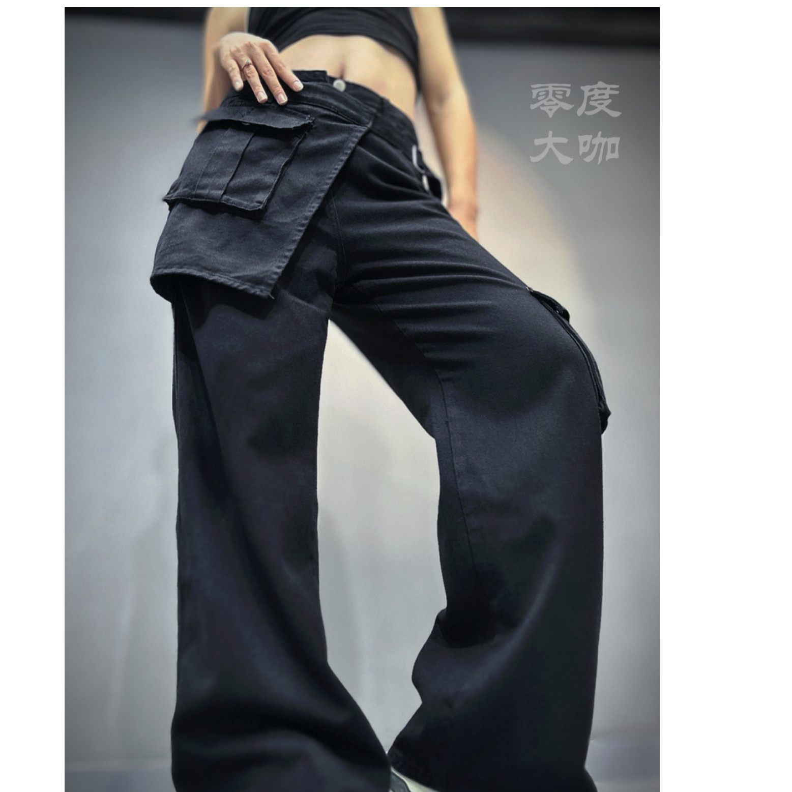 89319款美式牛仔裤运动高街