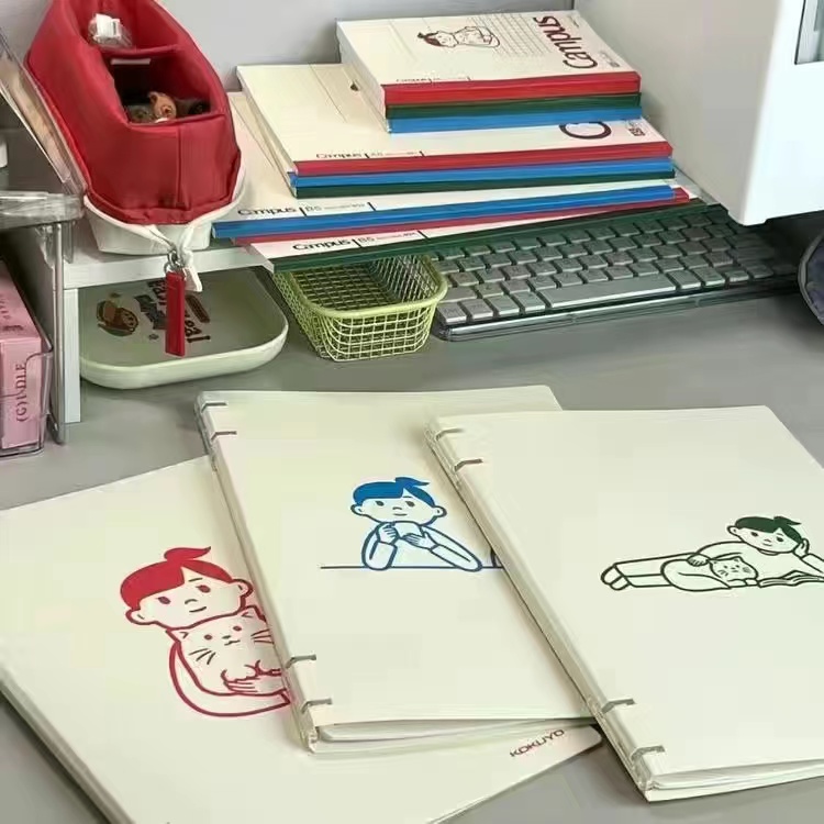 新品日本Kokuyo国誉四孔活页本Noritake联名第三弹可拆卸芯笔记本
