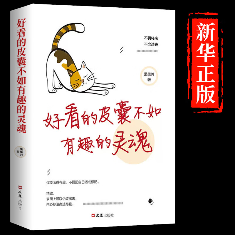 好看的皮囊不如有趣灵魂把自己活成标配不畏将来不念过去正版书籍