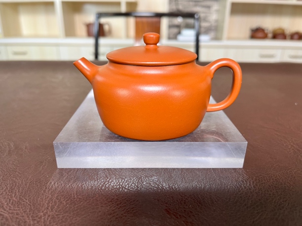 宜兴原矿紫砂 一线实力派朱勤勇高徒 许荷君晴红 150cc