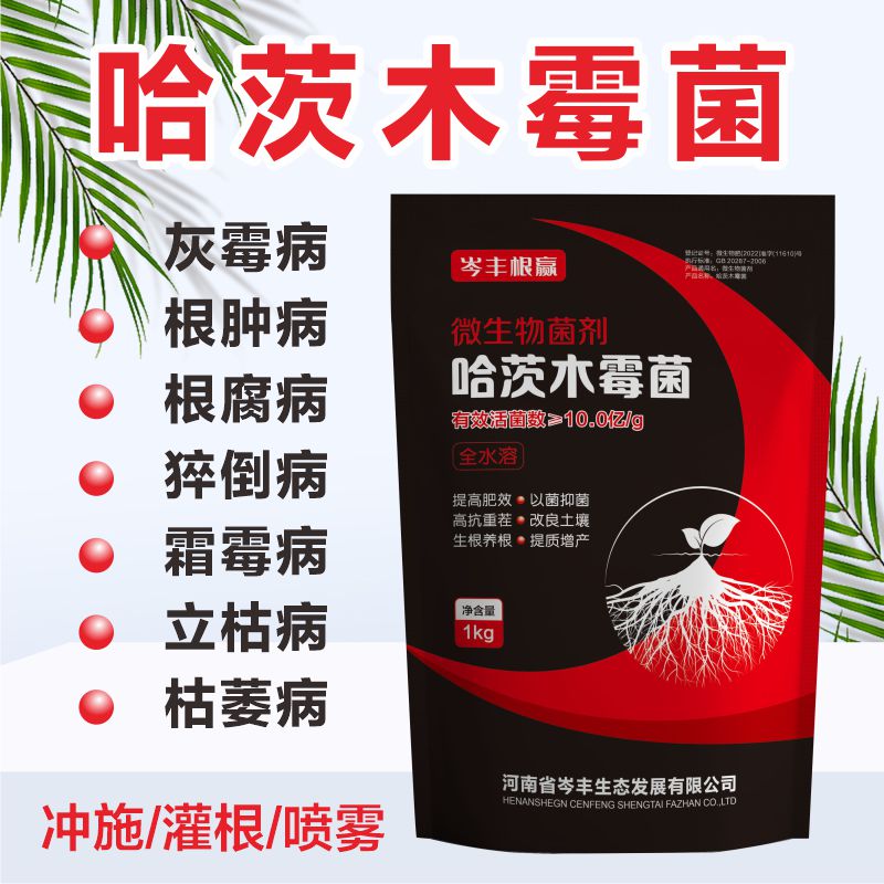 哈茨木霉菌预防真菌病害抗重茬预防土传病害微生物菌肥果蔬通用