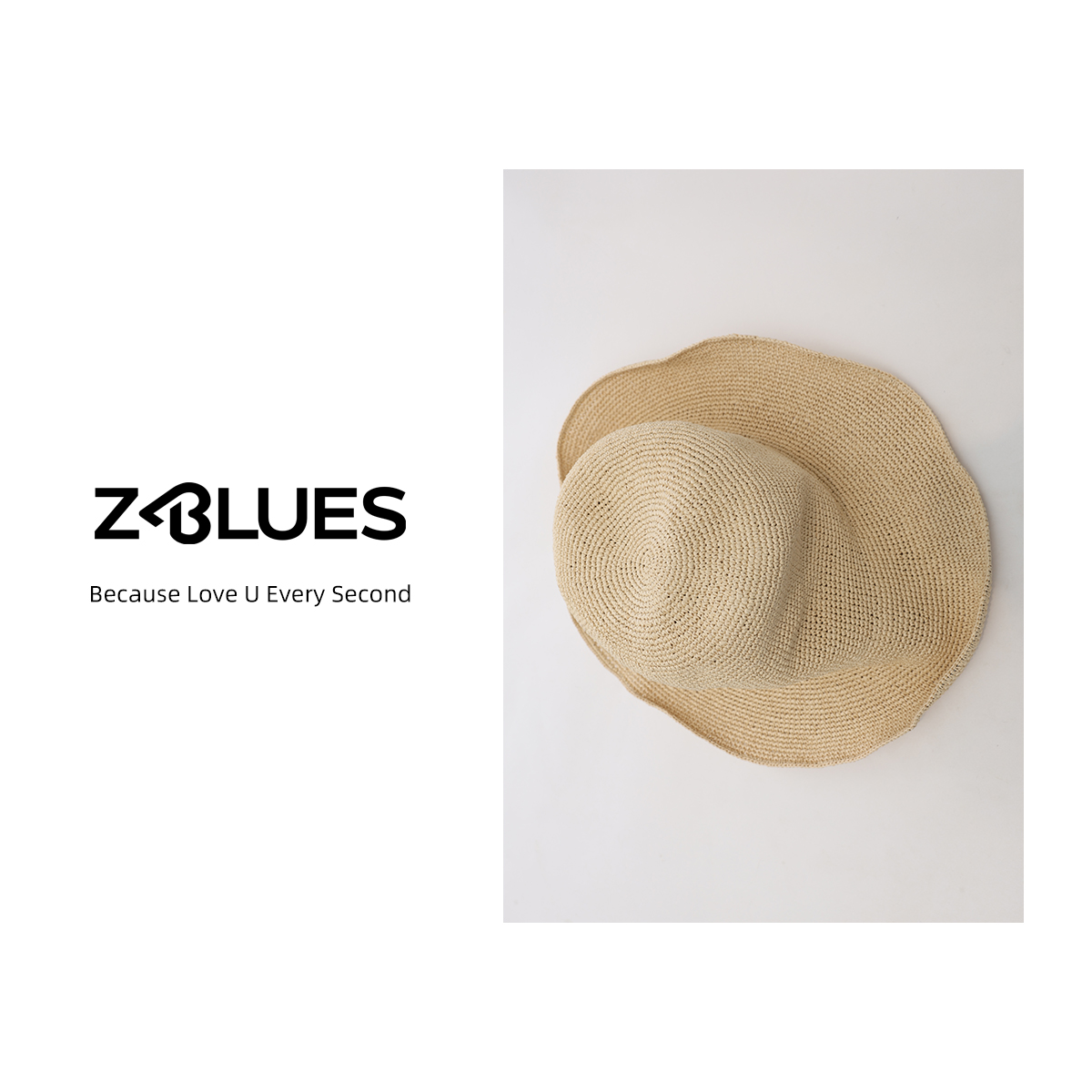 Z.blues【草帽达人】沙滩编织遮阳百搭度假风渔夫帽草帽YZSYC9022
