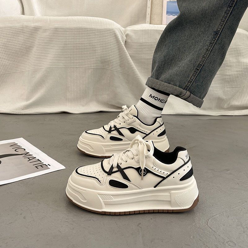 红蜻蜓牌爆款老爹鞋女春秋百搭厚底高颜值板鞋2023新款小众徳训H