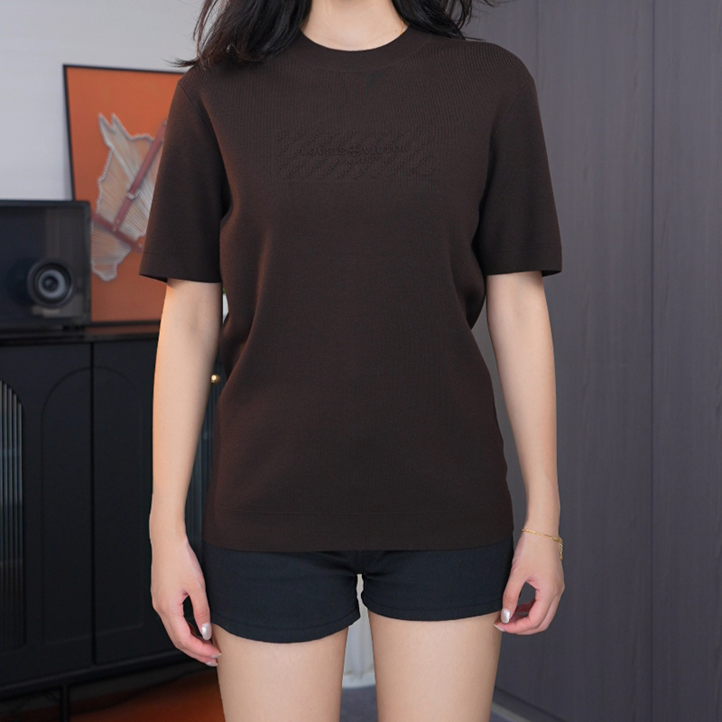 【亨尼顿】男士秋冬圆领针织打底保暖短袖休闲时尚百搭T恤24008