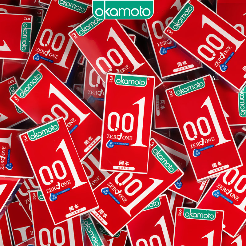 冈本聚氨酯避孕套经典001无感超薄003玻尿酸超润滑byt安全套推荐商品图