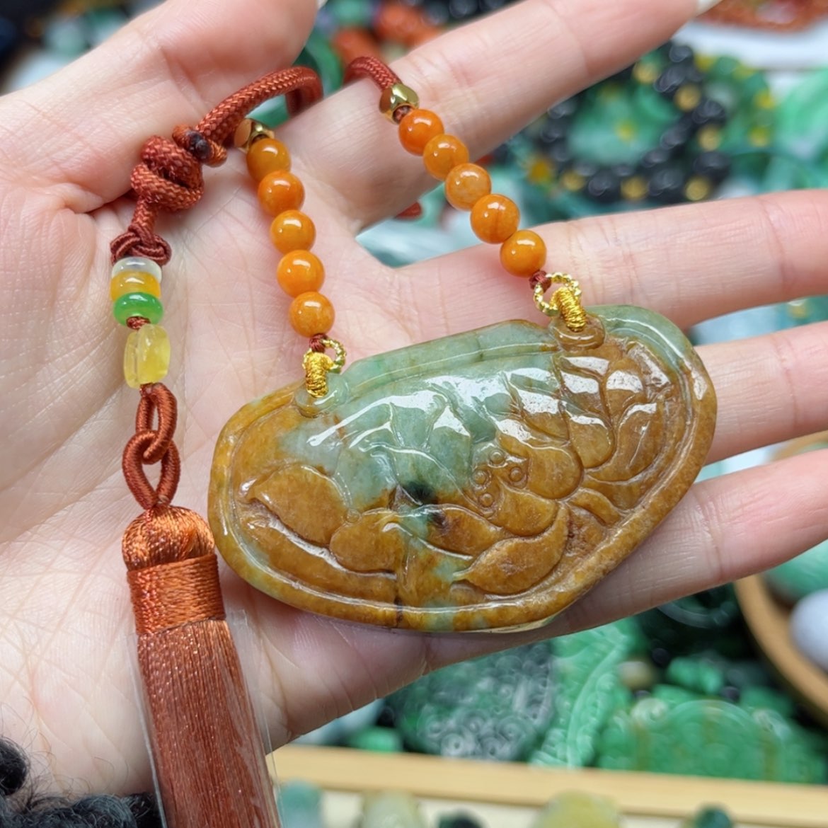 【闪购商品】翡翠颈饰未镶嵌