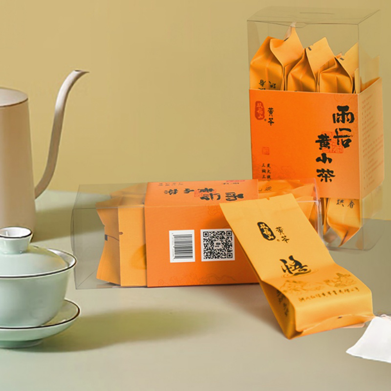 湖北特产大悟双福山黄茶雨后黄小茶5g*4包浓厚香味金黄耐泡功夫茶