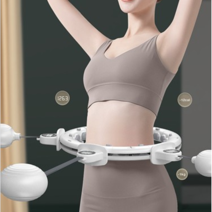 呼啦圈减肥瘦腰懒人新款成人加重瘦肚子神器收腹甩脂网红健身器材