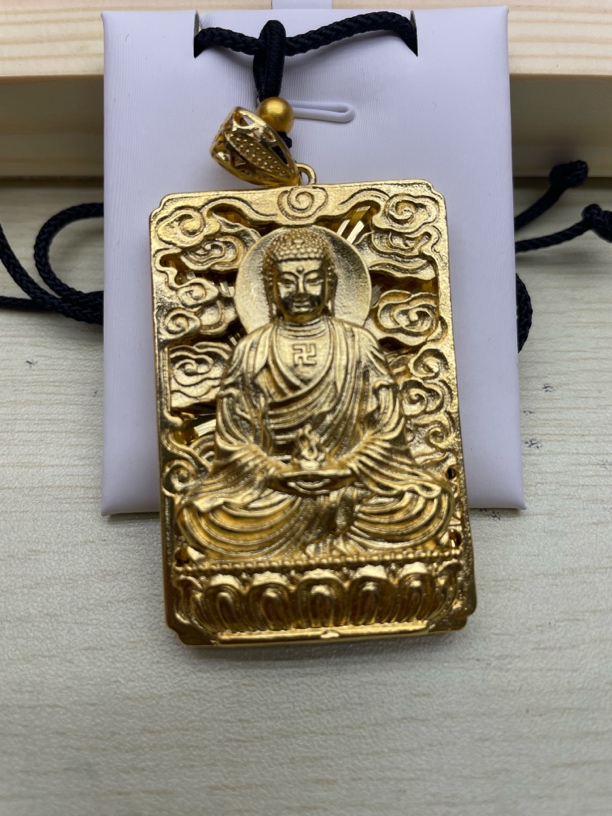 铜合金亚克力吊坠 吊坠男民族风方牌吊坠