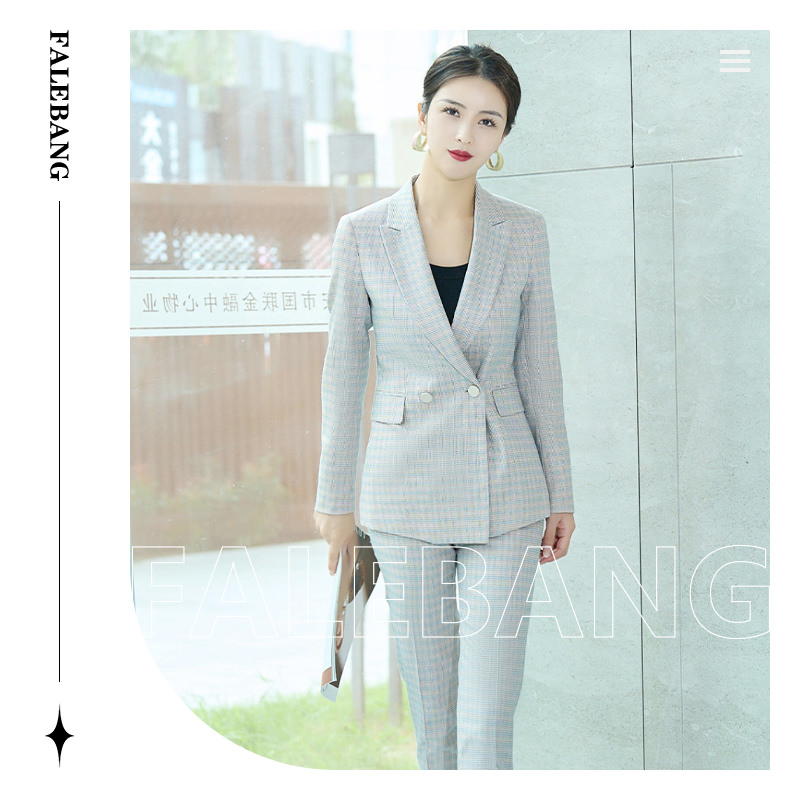 Falaibang/法莱邦009-3小脚裤西装套装