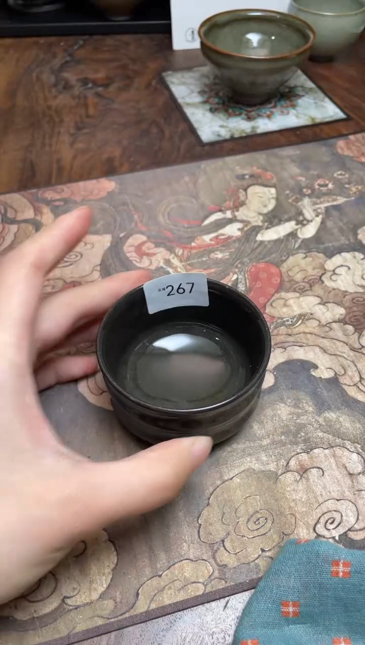 【闪购商品】茶盏267 福临号建盏主人杯