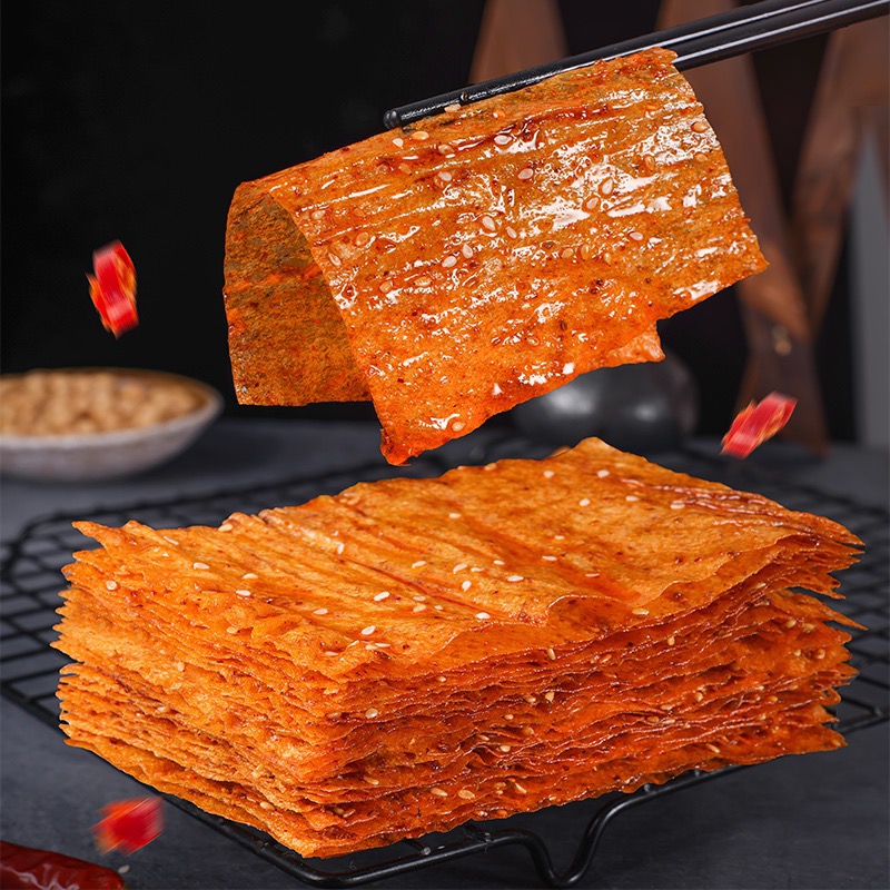 湖南特产手撕香辣平江大辣片辣条100g大礼包零食小吃儿时的味道