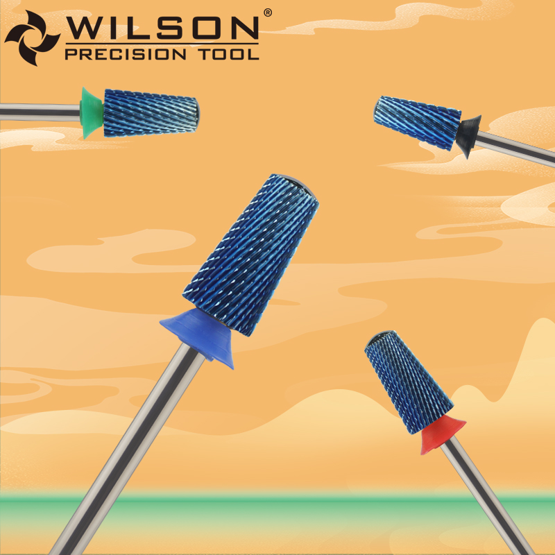 惠而顺卸甲6.6mm锥形光头美甲磨头打磨头工具追光系列美甲磨头