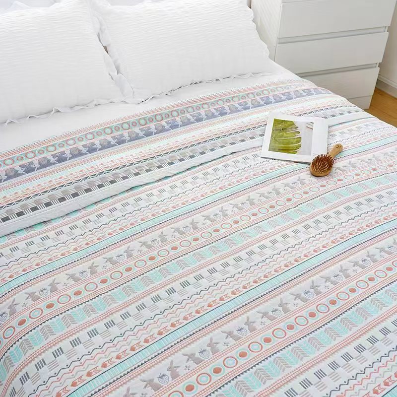 六层纯棉纱布宽边软席亲肤透气四季通用