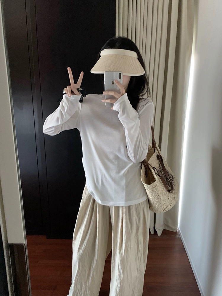 米蓝家可防晒长袖打底衫6008
