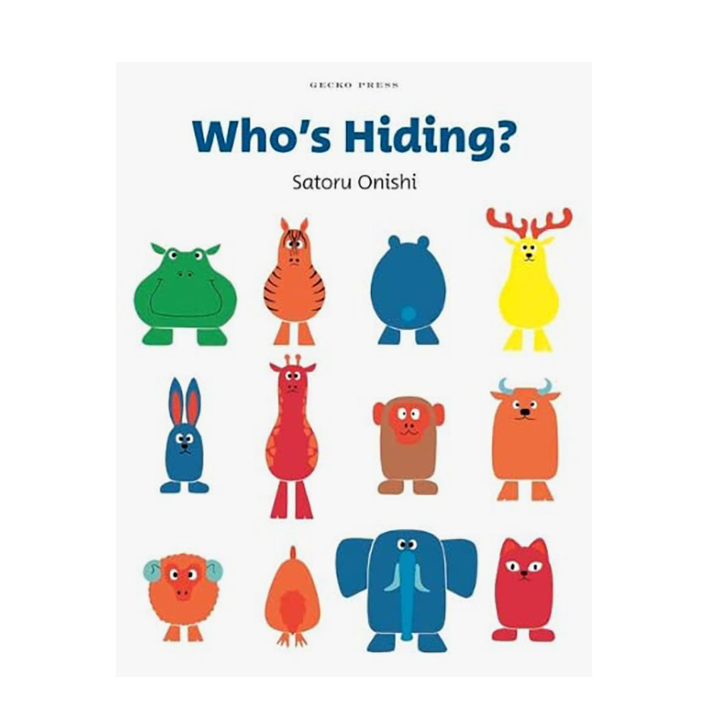  谁躲起来了？ Who’s Hiding? 英文原版进口儿童趣味书籍