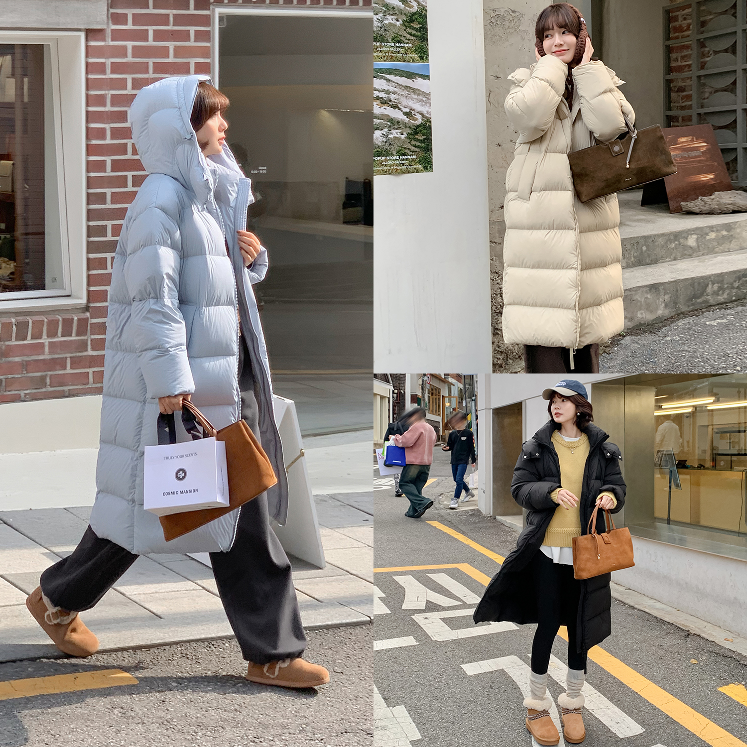 【璐璐】【现货】【雪域鹅绒】FS410W068立领连帽长款鹅绒服