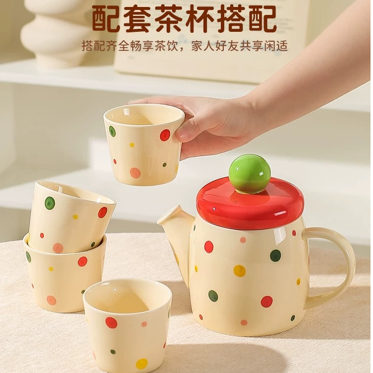 精美礼盒装一壶四杯可爱家用送礼轻奢