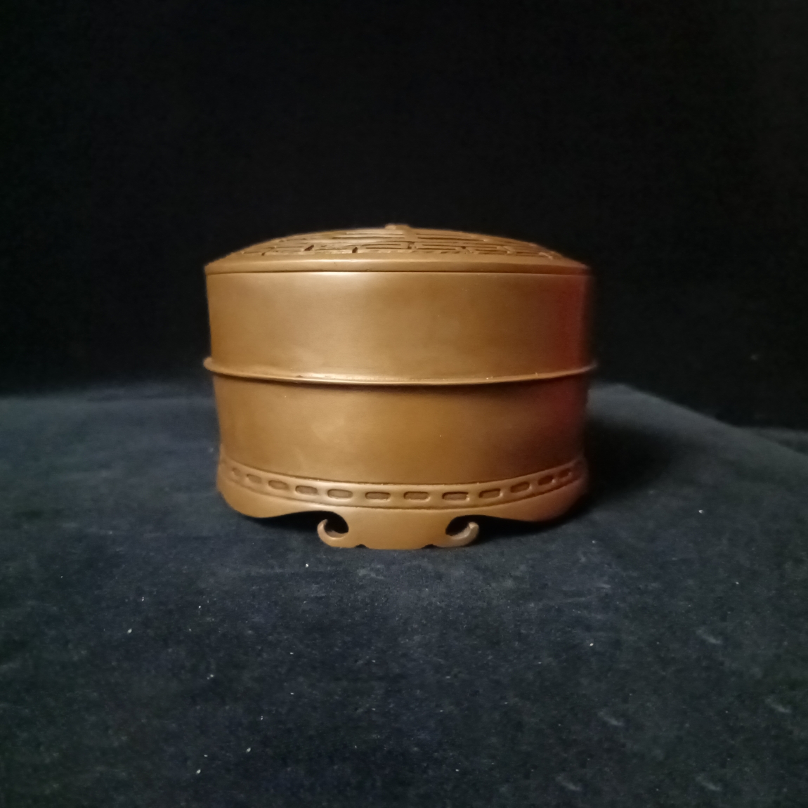 紫铜手工摆件蜘蛛盖薰香炉—现代文创产品