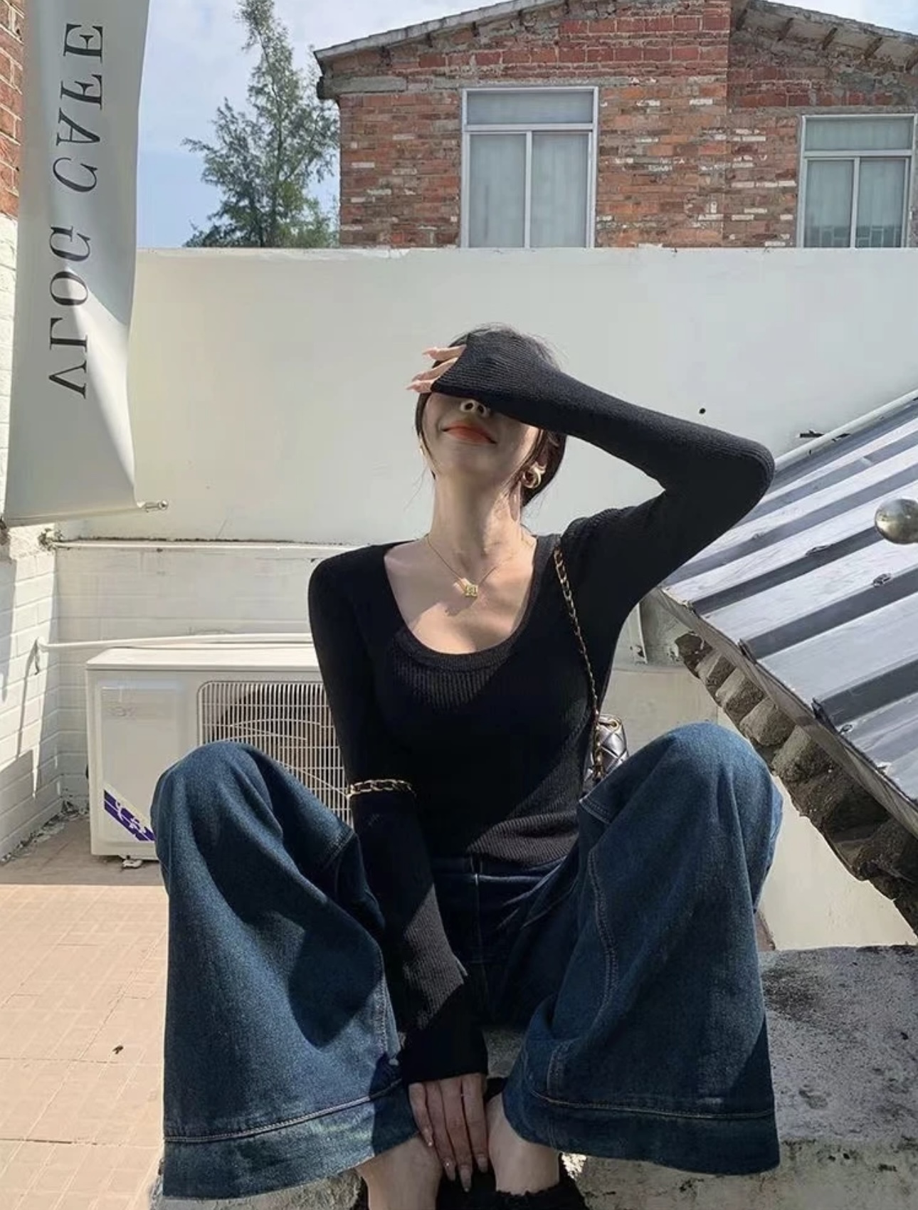 19默认微瑕介意勿拍不补运费毛衣长袖显瘦