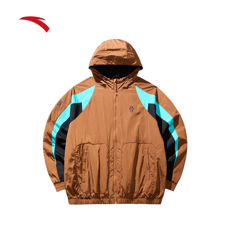 安踏凯里·欧文系列丨篮球运动外套男女防泼水宽松上衣172441603N