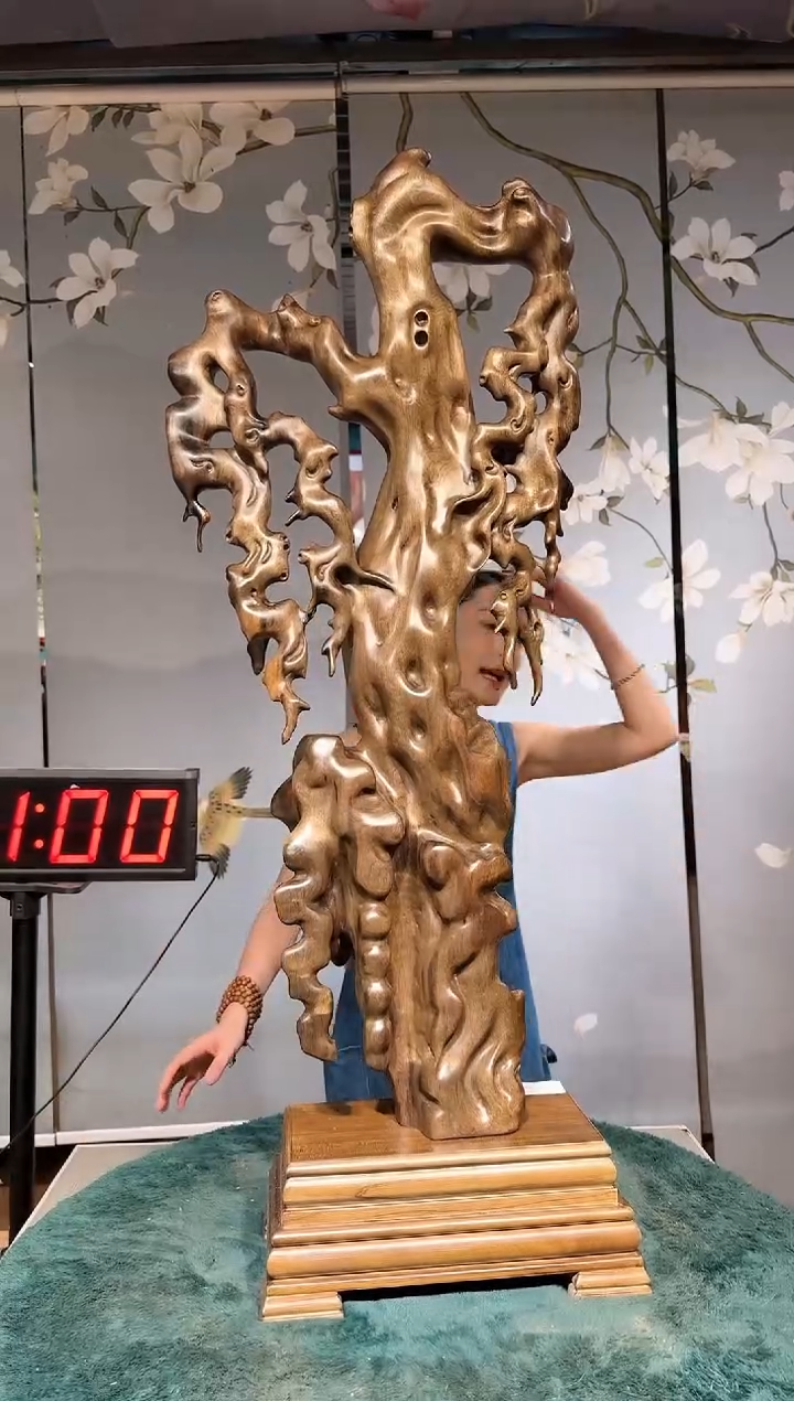 【闪购商品】木金丝楠木随型摆件