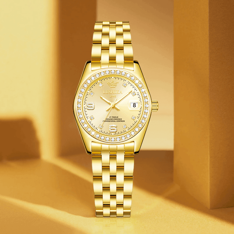 【港口直发】璀璨系列气质时尚全自动女士手表【吴总补贴】LSK166-T