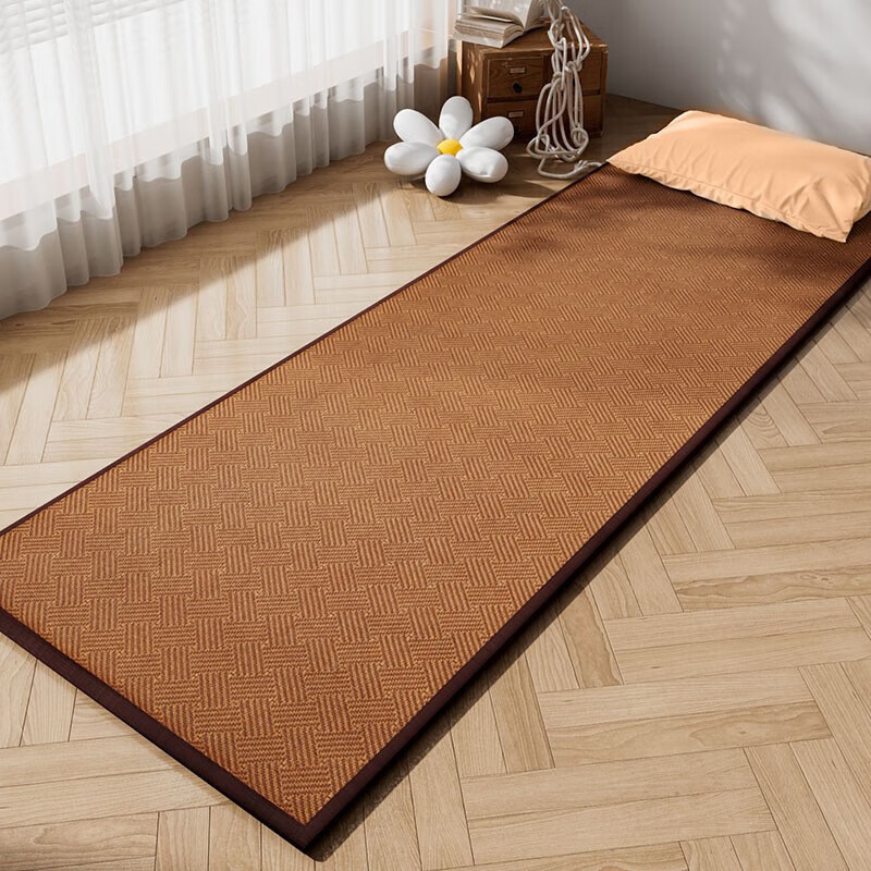 藤席床垫凉席榻榻米垫子加厚沙发垫地上睡觉打地铺学生宿舍软垫