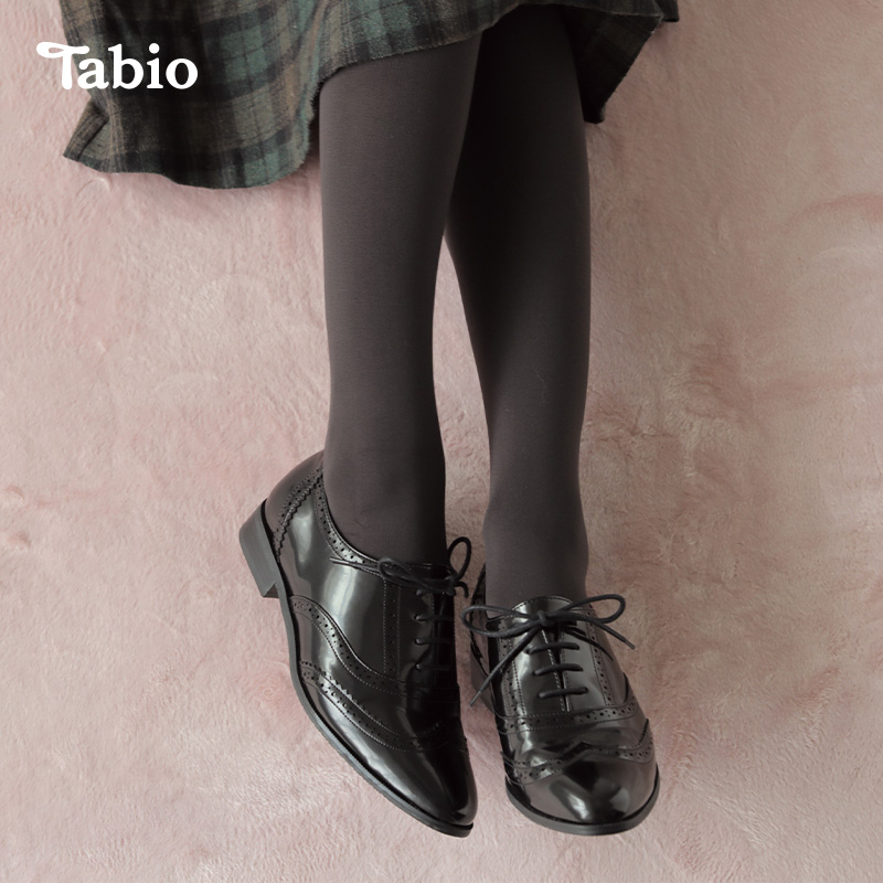 Tabio【哑光连裤袜-门店同款】80D-150D多色打底女防勾丝不掉档显瘦