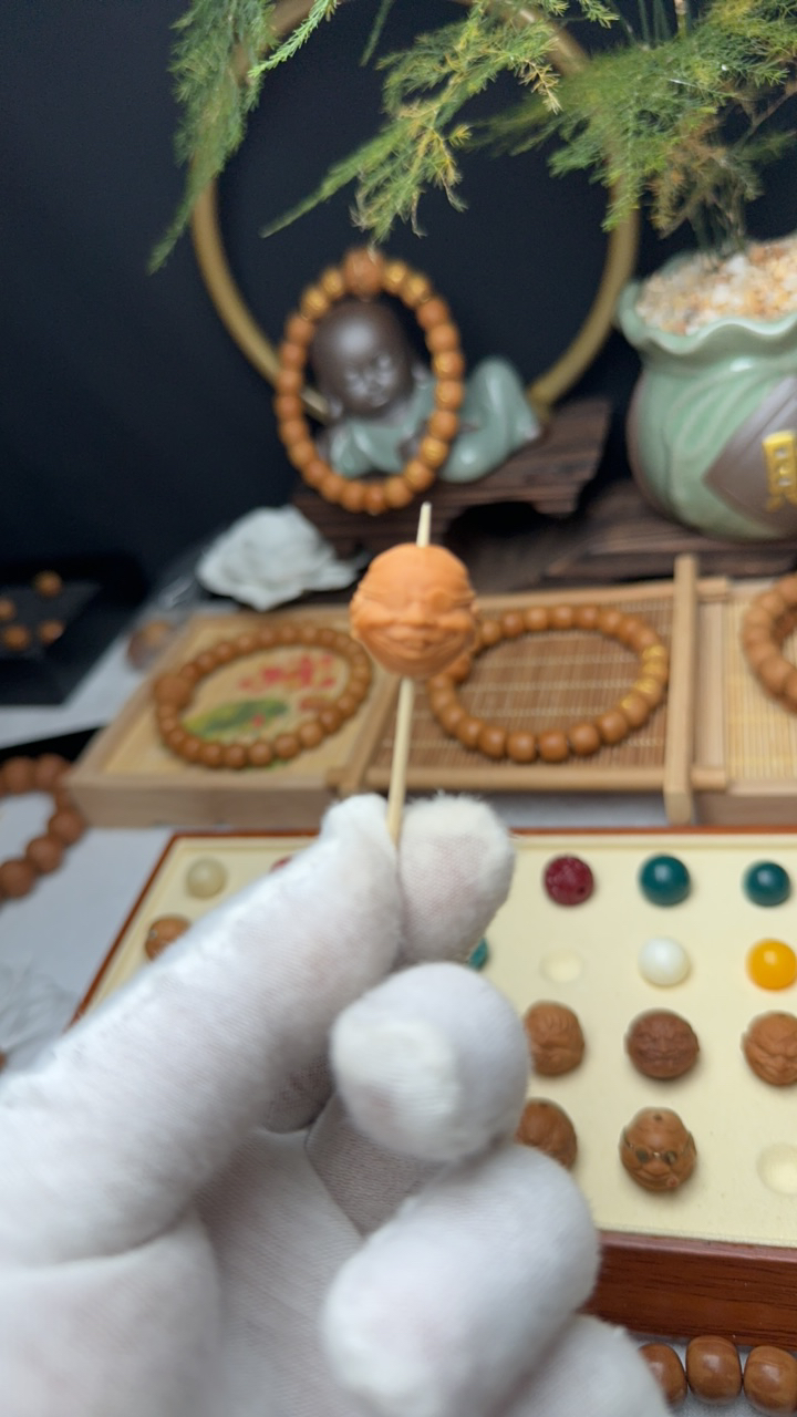 猴头单颗雕刻街溜子