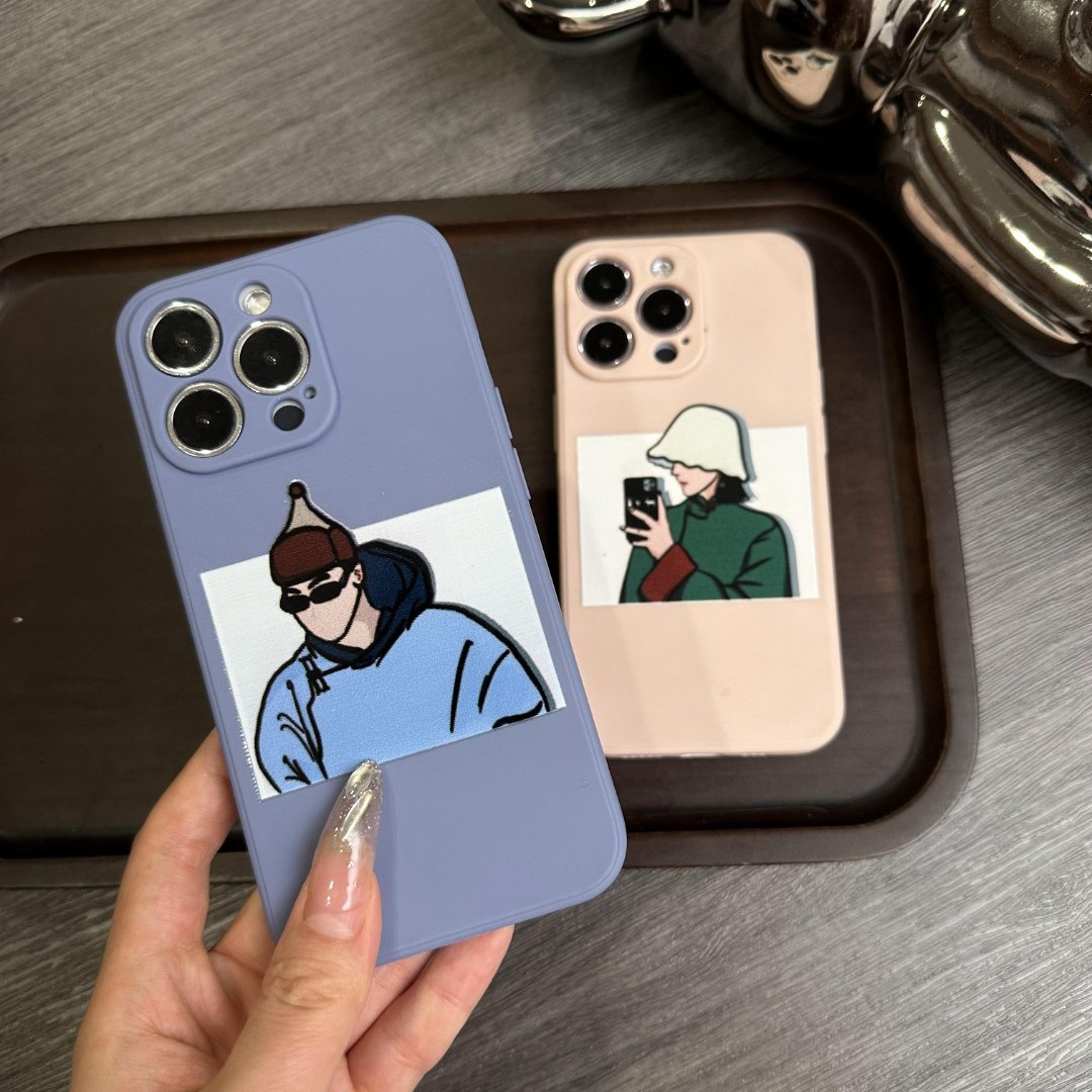 「苹果/华为/小米/OPPO/VIVO」INS简约高级感民族风时尚手机壳