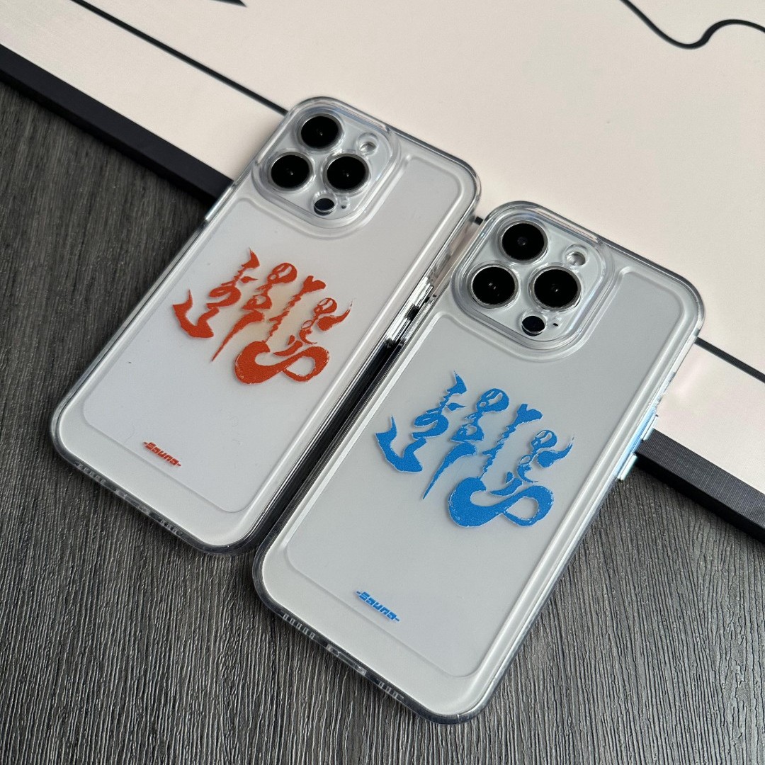【苹果/华为/小米/OPPO/VIVO】高级感民族风太空壳文字创意手机壳