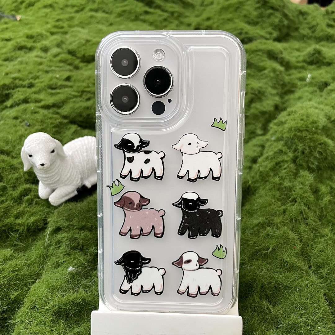 「苹果/华为/小米/OPPO/VIVO」蒙元素民族风可爱个性防摔手机壳卡通