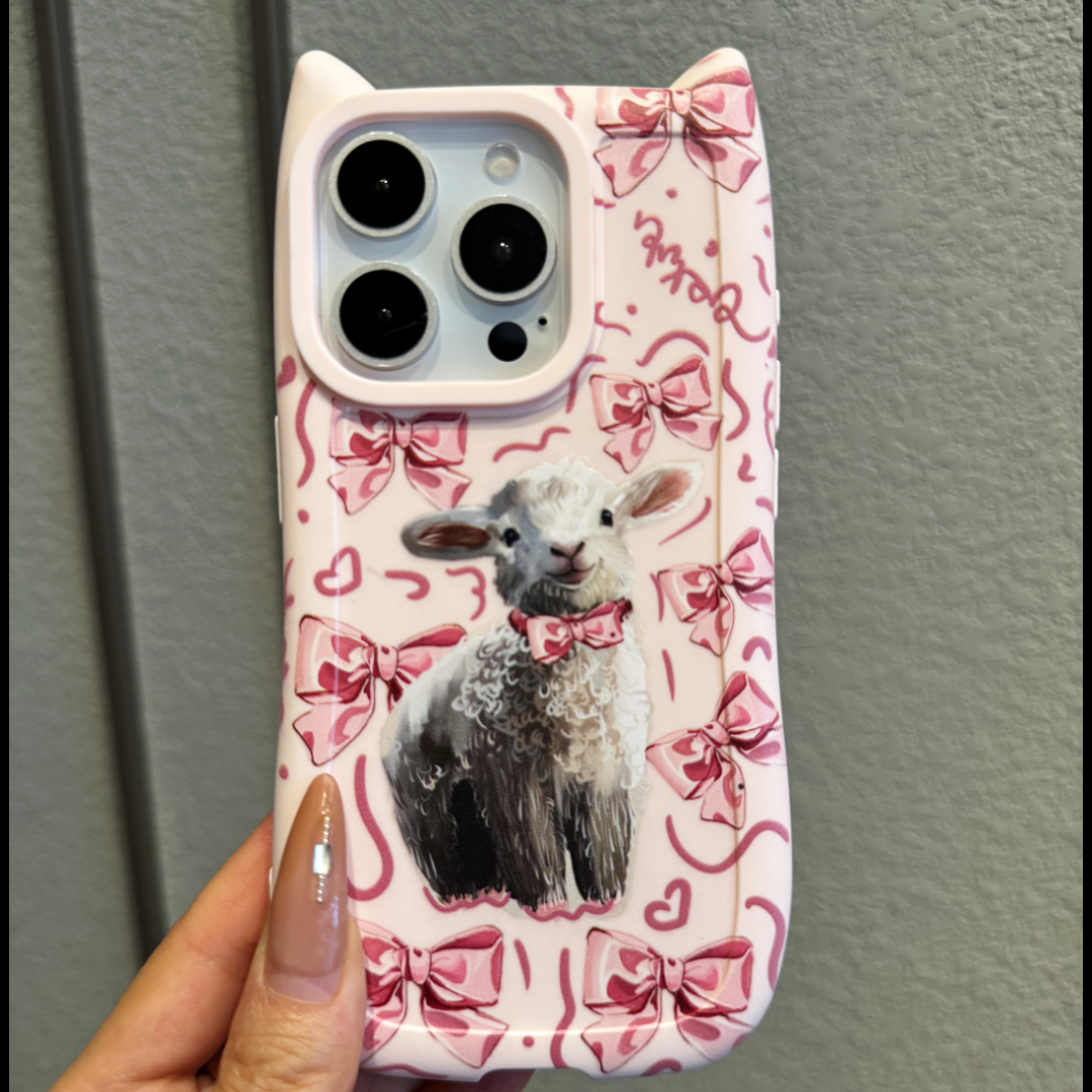 「苹果/华为/小米/OPPO/VIVO」蒙元素民族风猫耳朵网红镜头全包个性