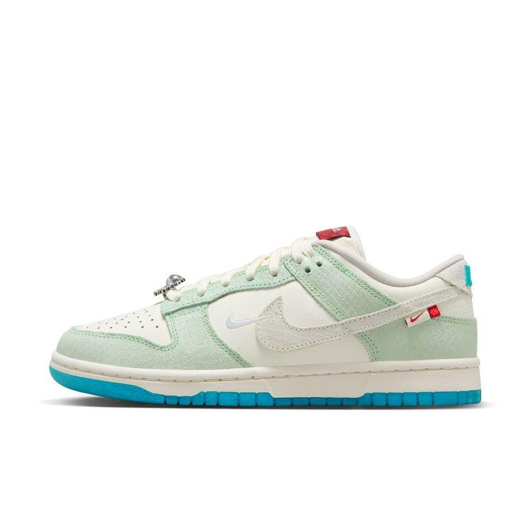 ★精选★Nike耐克女子冰蓝DUNK LOW LX低帮百搭休闲板鞋FZ5065-111