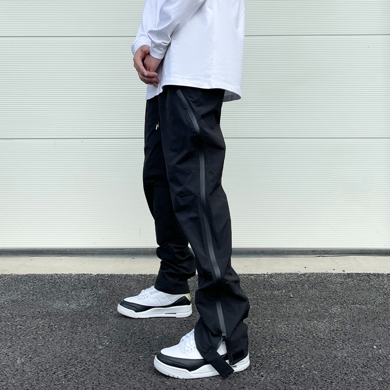 KISSNATE户外高街VIBE机能裤子压胶尼龙冲锋裤休闲运动裤男男生